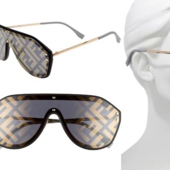 NWT FENDI FF ZUCA SUNGLASSES FFM039 - Picture 7 of 8